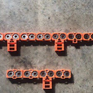 Hybrid battery bus bars